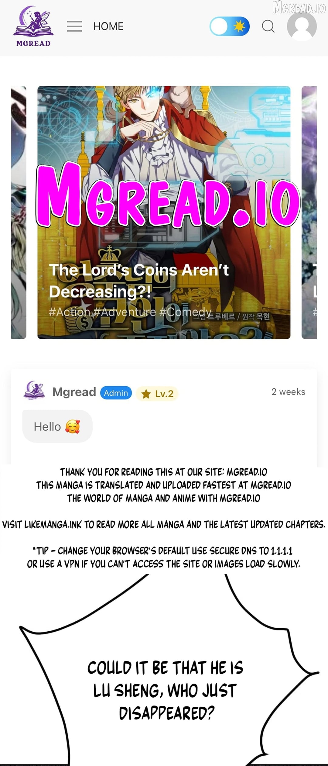 Log into the Future Chapter 326  - page 1